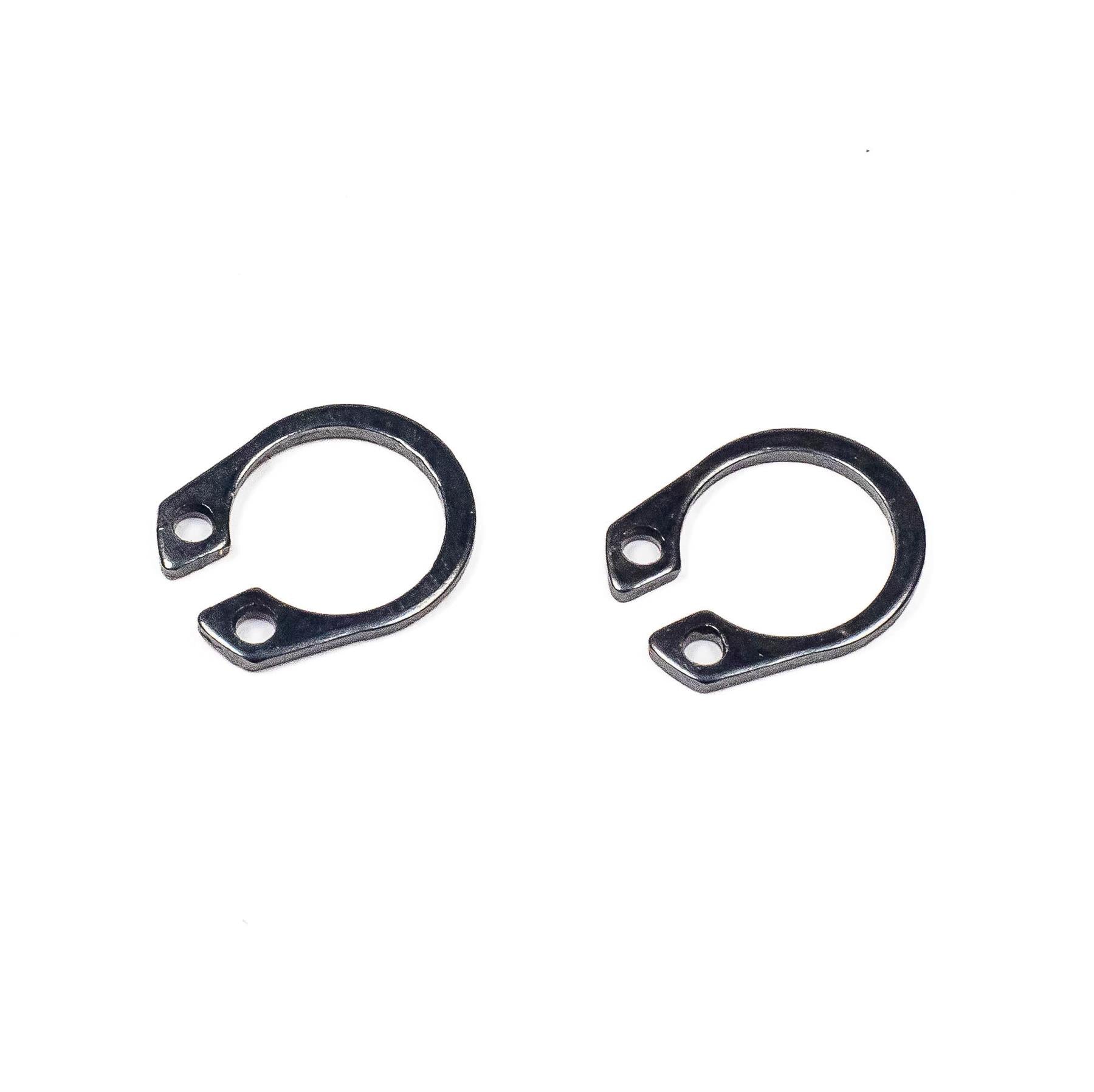 MSP 76mm White Wheels With Red Hub For Razor RipRider (Set Of 2) - Replacement Parts
