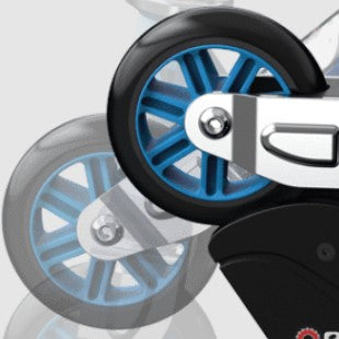 Razor A Shark - BLUE Wheels (set of 2)