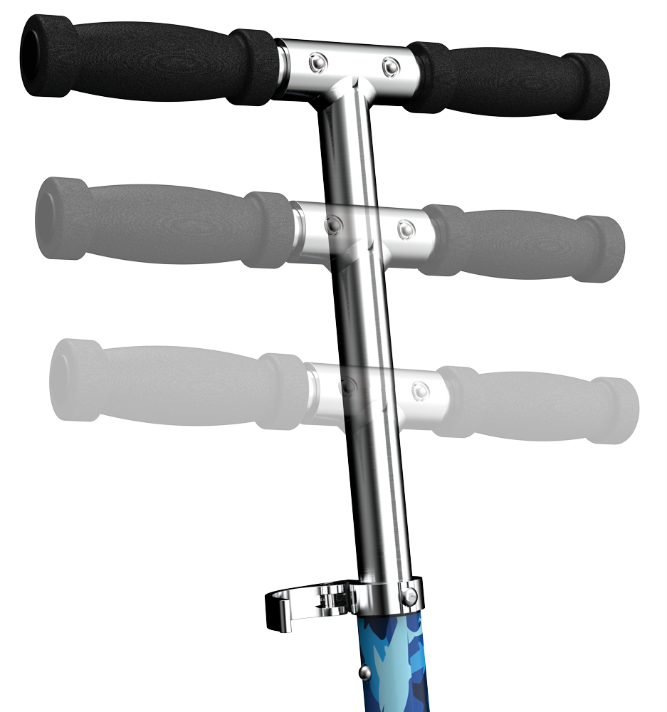 Razor A Shark - BLUE T-bar+Ext Tube+Collar