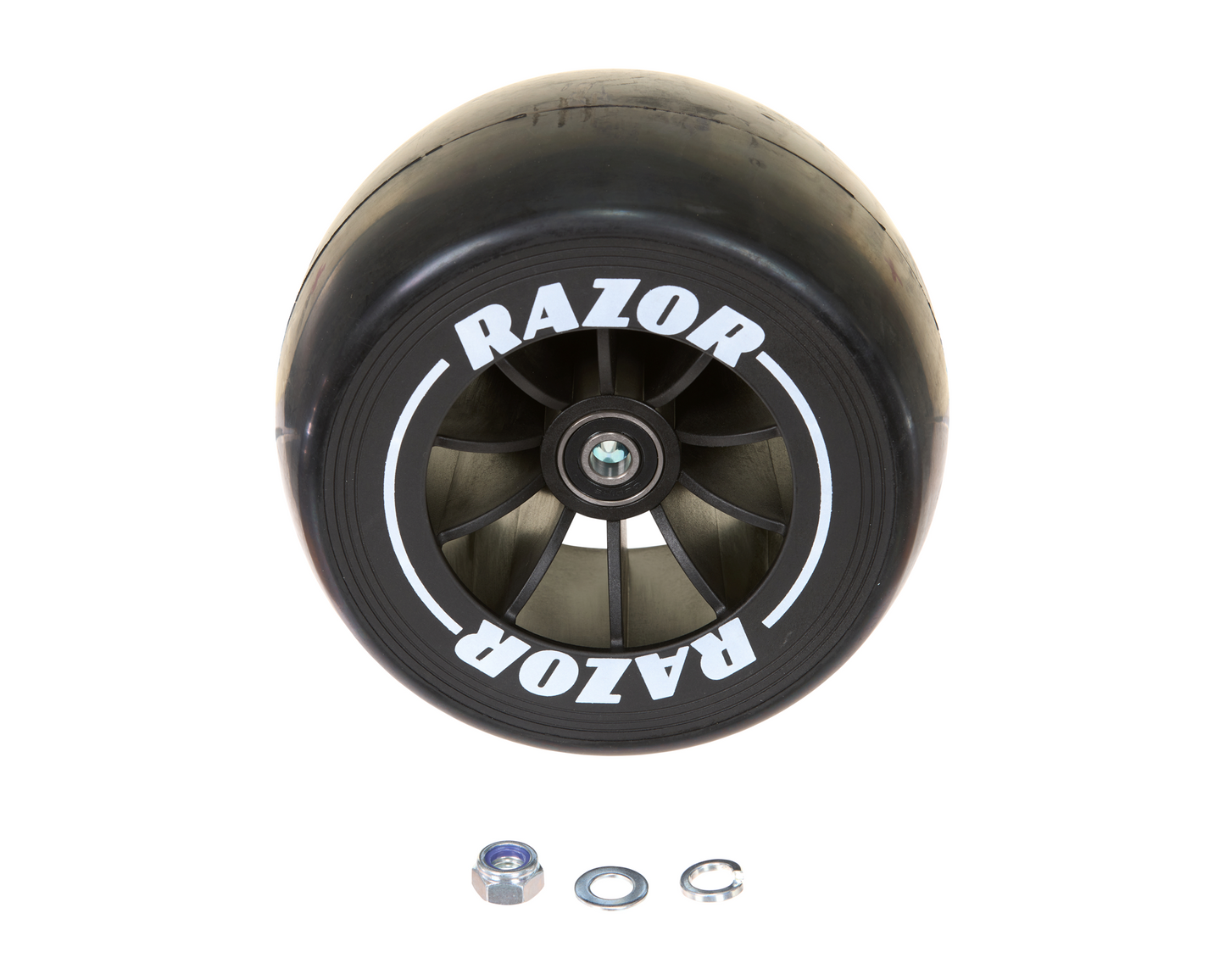 GF Elite -BLK/RD Rear Wheel (Lt) +HW