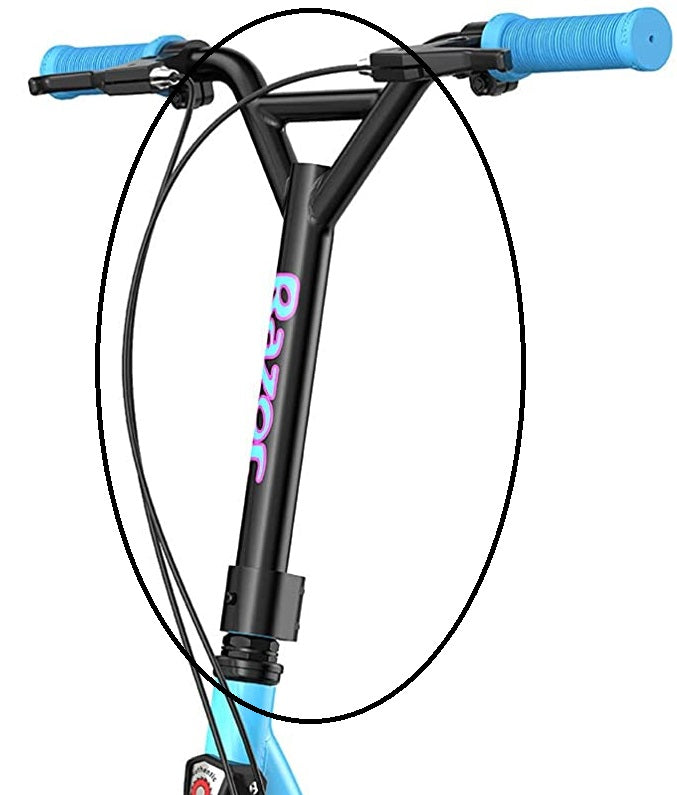 Razor Flashback T-bar and Clamp - Blue