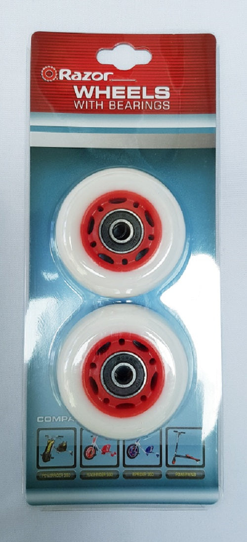 Razor FlashRider/PowerWing 64x24mm Red Wheels