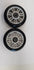 A Kick 98mm Wheels w/Bearings - Black (Set of 2)