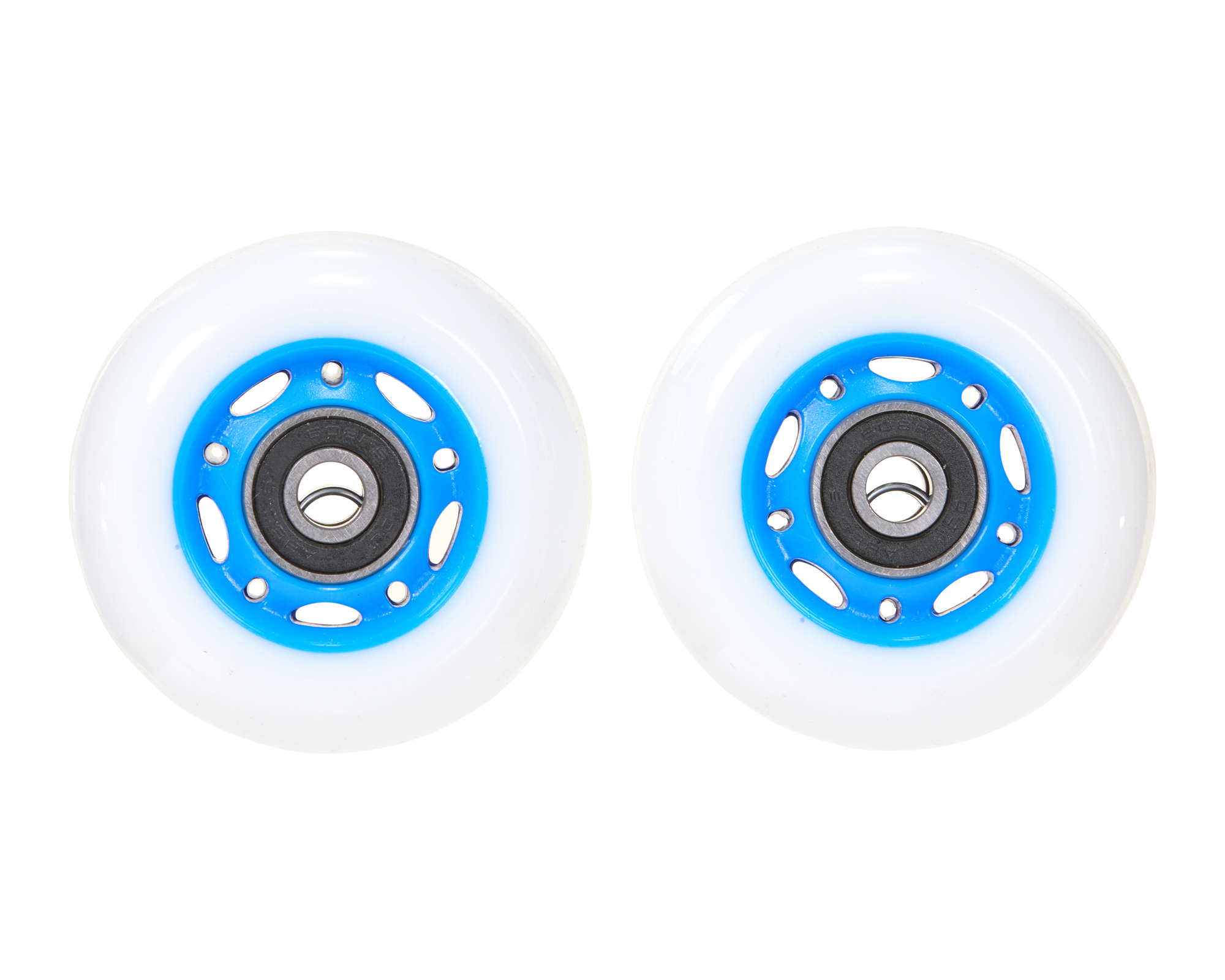 RipRider/PowerWing 64mm Rear Wheels - Blue hub (set of 2)