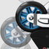 Razor A Shark - BLUE Wheels (set of 2)