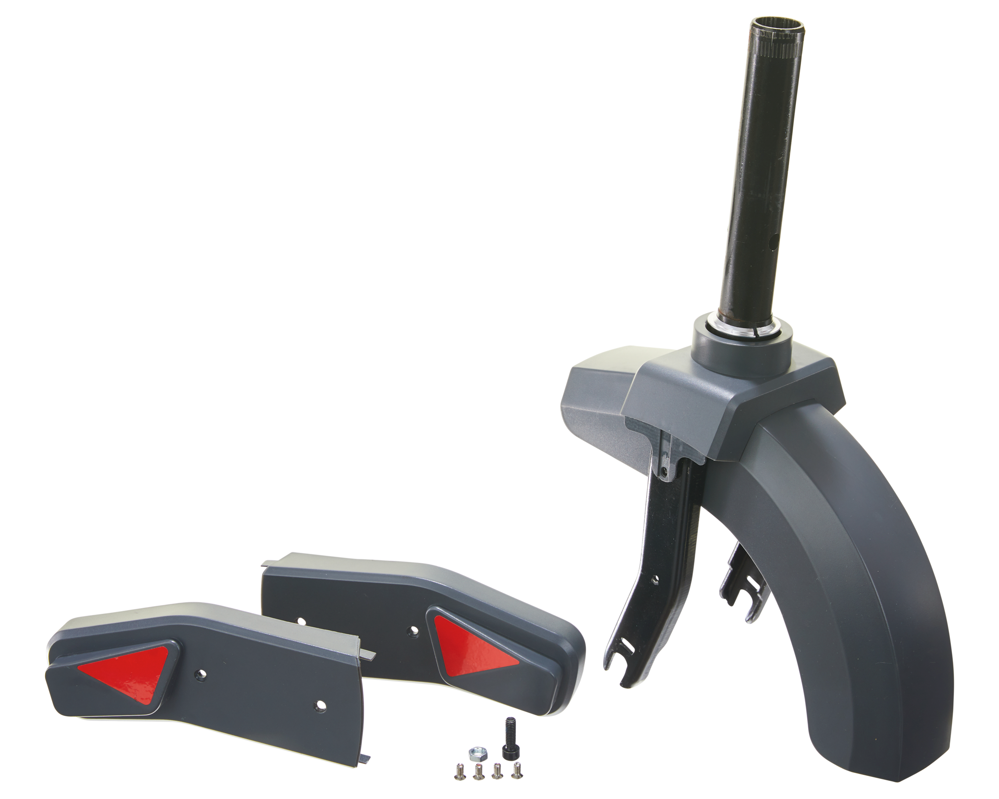 C25 Front Fork + Cover, Fender, Limiter Complete