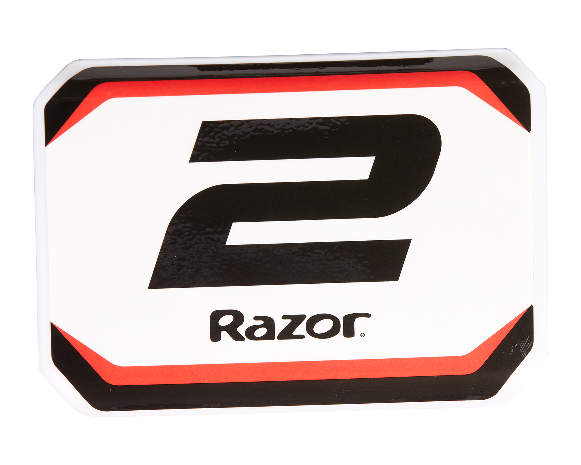 MX125 -BLK Number Plate #2