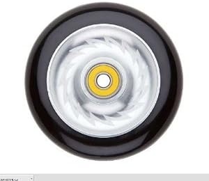 Phase Two 110mm Solid Alloy Core Wheel (1pc) - SL/BK