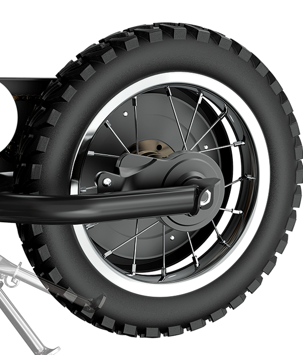 MX125 Rear wheel complete