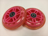 Razor A Series Wheels 98mm w/ bearings pink- pair