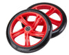 Razor A5 Lux 200mm wheel with spacer and bearings - Red