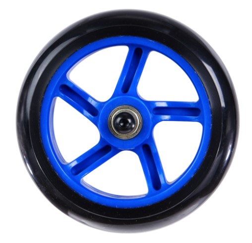 Razor W13111442049-Power Core E95-Front Wheel with Axle_Hardware-Blue