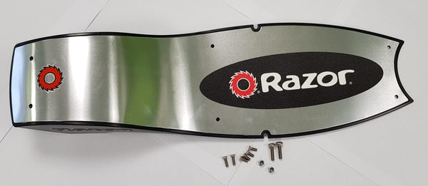 Razor W13112410017-E200 E200S Deck Plate with Grip ape-White Red
